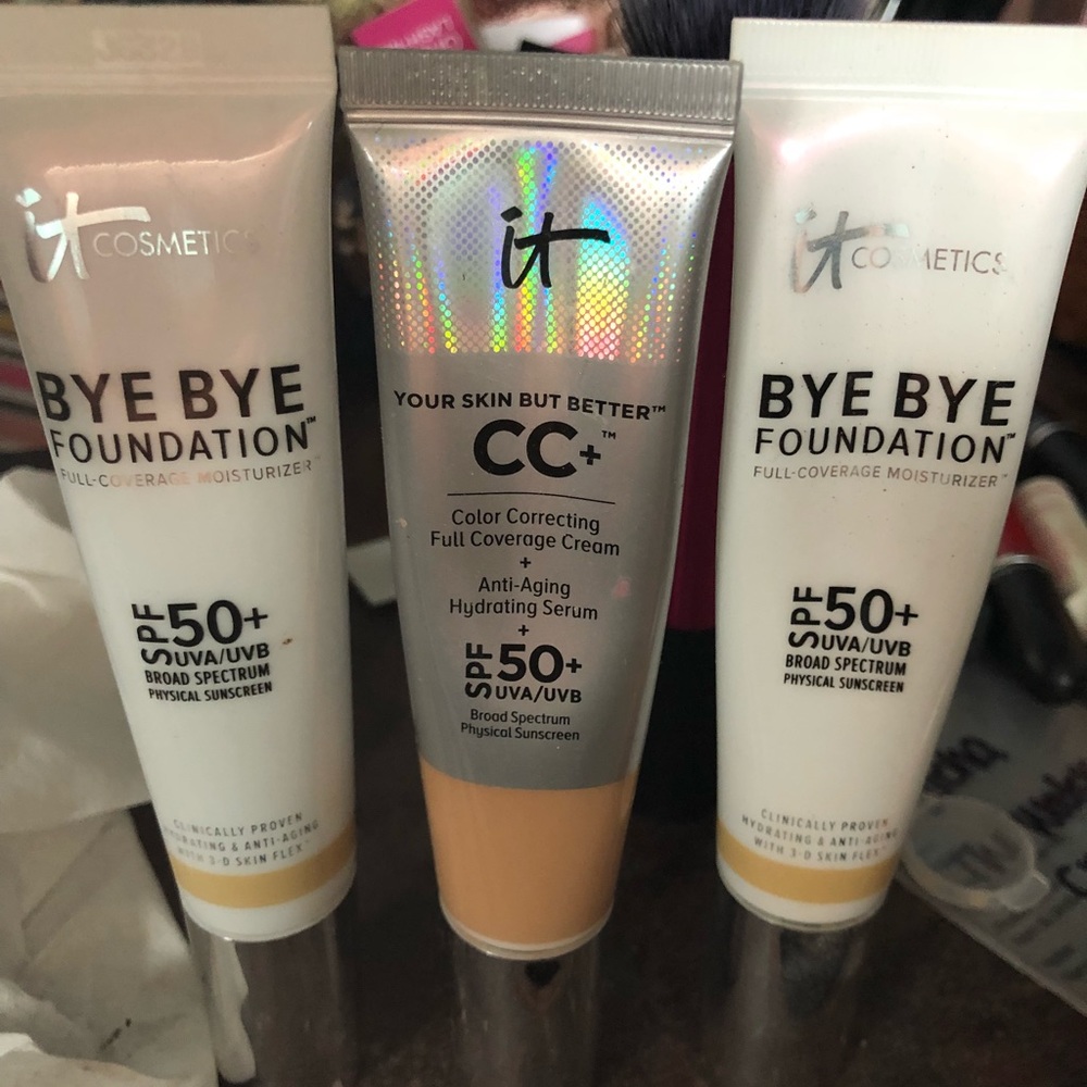 It cosmetics CC cream & Foundation spf 50